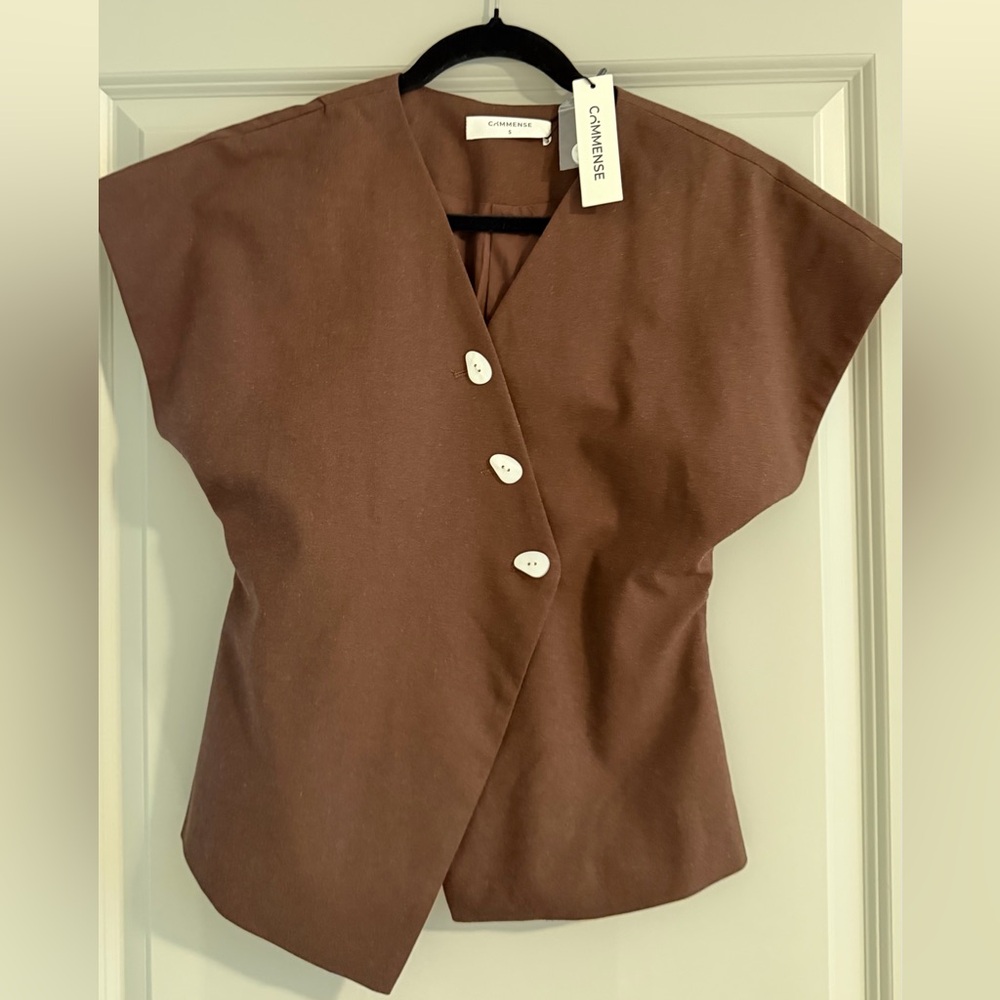 Commense Chocolate Brown West